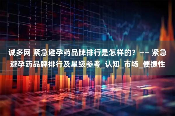 诚多网 紧急避孕药品牌排行是怎样的？—— 紧急避孕药品牌排行及星级参考_认知_市场_便捷性